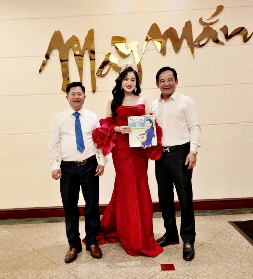 Hoa hậu Mrs Earth International 2024 Vũ Thị Hoa làm Đại sứ Truyền thông của Tạp chí Đồ Uống Việt Nam - ảnh 3
