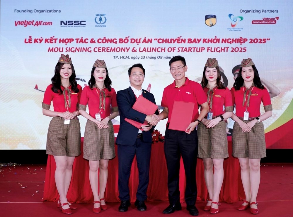Vietjet đồng sáng lập “Chuyến bay Khởi nghiệp”, sáng kiến thúc đẩy đổi mới sáng tạo Việt Nam - Ấn Độ - ảnh 2