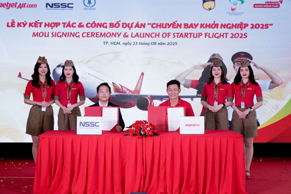 Vietjet đồng sáng lập “Chuyến bay Khởi nghiệp”, sáng kiến thúc đẩy đổi mới sáng tạo Việt Nam - Ấn Độ - ảnh 3