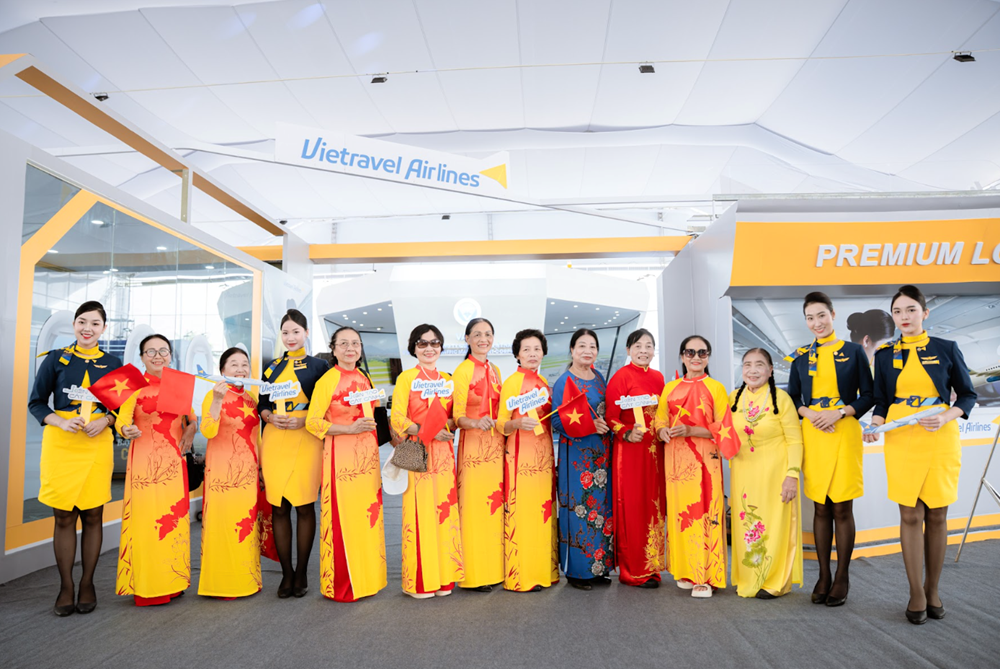Dấu ấn Vietravel Airlines tại Triển lãm Thành tựu đất nước: Khẳng định khát vọng cất cánh từ vùng trời quốc gia - ảnh 4