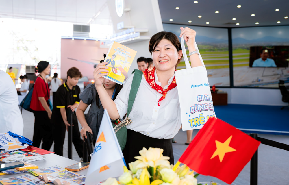 Dấu ấn Vietravel Airlines tại Triển lãm Thành tựu đất nước: Khẳng định khát vọng cất cánh từ vùng trời quốc gia - ảnh 5