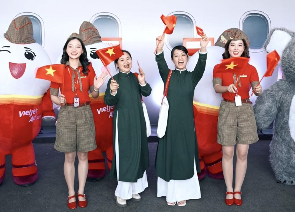 Vietjet với không gian trải nghiệm đặc biệt ấn tượng tại Triển lãm “80 năm Hành trình Độc lập - Tự do - Hạnh phúc“ - ảnh 3