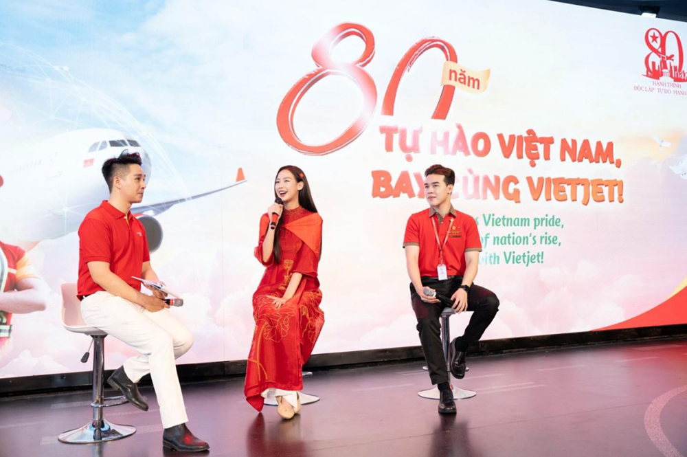 Vietjet với không gian trải nghiệm đặc biệt ấn tượng tại Triển lãm “80 năm Hành trình Độc lập - Tự do - Hạnh phúc“ - ảnh 8