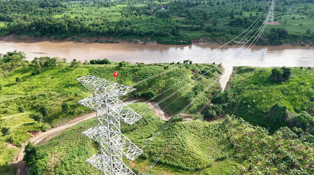 T&T Group hoàn thành đường dây truyền tải điện gió Savan 1 về Việt Nam trước thềm Đại lễ A80 - ảnh 4