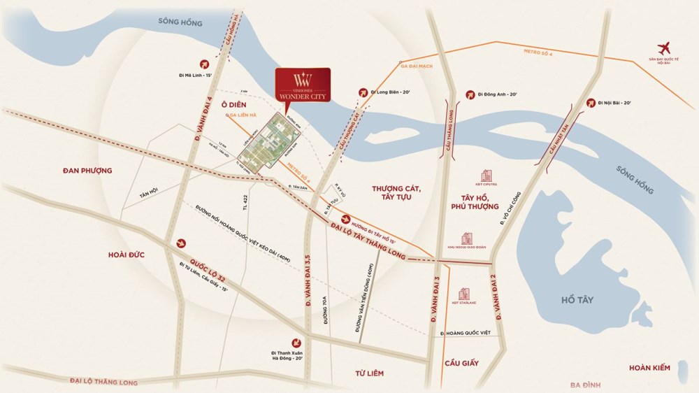 Tây Thăng Long trước cột mốc thông xe: Hạ tầng mở đường cho dòng vốn tỷ đô - ảnh 1