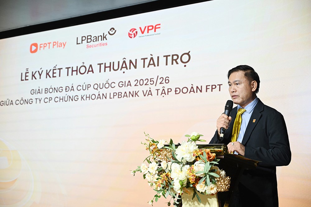 Chứng khoán LPBank trở thành Nhà tài trợ chính Cúp Quốc gia 2025/26 - ảnh 2