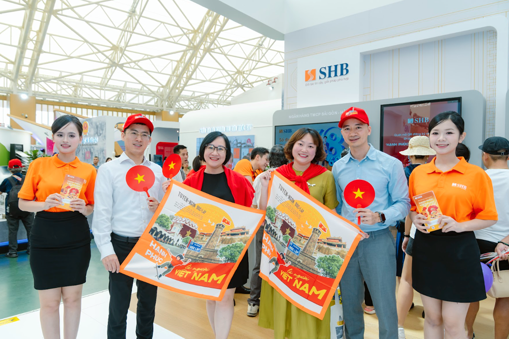 Dấu ấn SHB tại triển lãm “80 năm Hành trình Độc lập – Tự do – Hạnh phúc” - ảnh 4