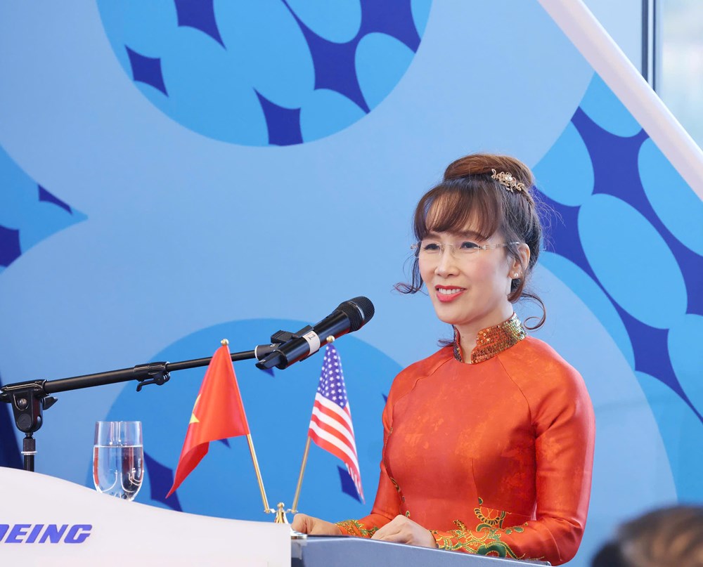 Chủ tịch nước Lương Cường chứng kiến Vietjet nhận bàn giao tàu bay Boeing đầu tiên – dấu mốc 30 năm quan hệ Việt Nam – Hoa Kỳ - ảnh 3