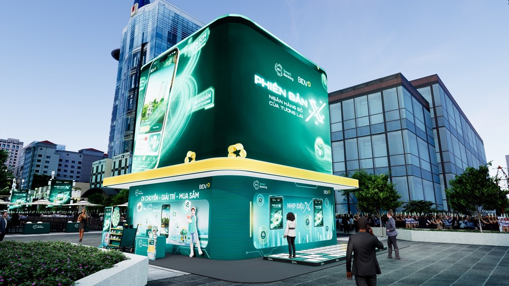 BIDV lần đầu mang sự kiện âm nhạc - công nghệ tới phố đi bộ Nguyễn Huệ, ra mắt SmartBanking ra mắt phiên bản X - ảnh 1