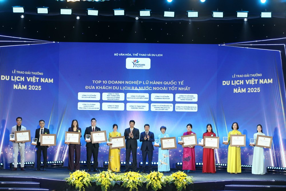 Du lịch Việt Nam vươn tầm: 113 tập thể, doanh nghiệp được vinh danh tại Giải thưởng Du lịch Việt Nam 2025 - ảnh 18