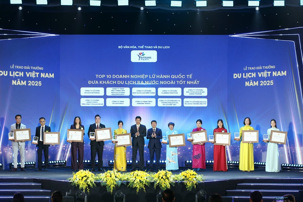 Du lịch Việt Nam vươn tầm: 113 tập thể, doanh nghiệp được vinh danh tại Giải thưởng Du lịch Việt Nam 2025 - ảnh 17