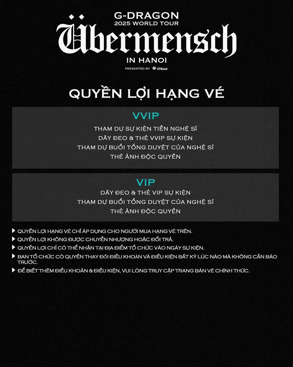 G-DRAGON 2025 WORLD TOUR [Übermensch] Biểu tượng toàn cầu chính thức trở lại với chuyến lưu diễn được mong chờ bậc nhất tại các thành phố lớn - ảnh 4
