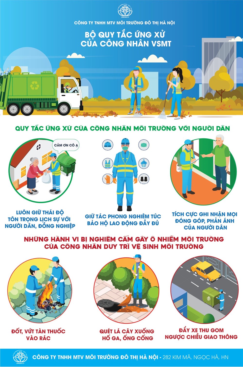 Ứng xử chuẩn mực – Xây dựng hình ảnh đẹp của công nhân môi trường đô thị - ảnh 2