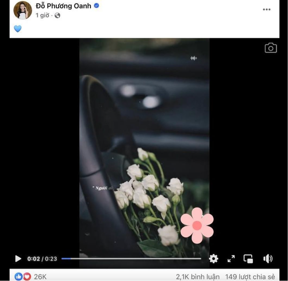 Phương Oanh có động thái mới trên Facebook, thu hút sự chú ý của cộng đồng mạng - ảnh 1