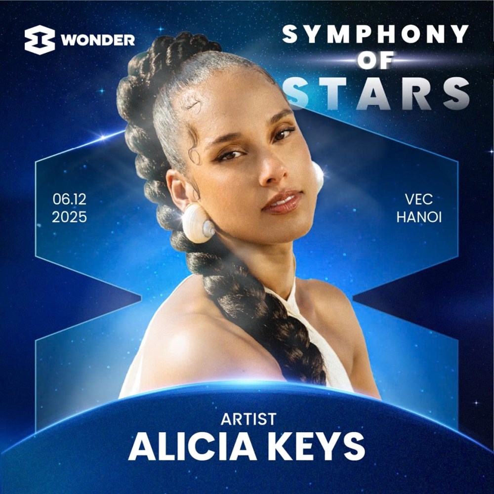 Alicia Keys, chủ nhân 17 giải Grammy, sẽ biểu diễn tại 8Wonder Winter 2025 - ảnh 1