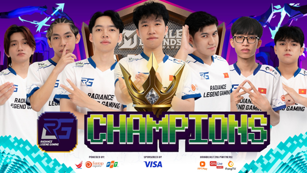 Radiance Legends Gaming SE lên ngôi vô địch giải đấu Visa VMC Winter 2025 - ảnh 1