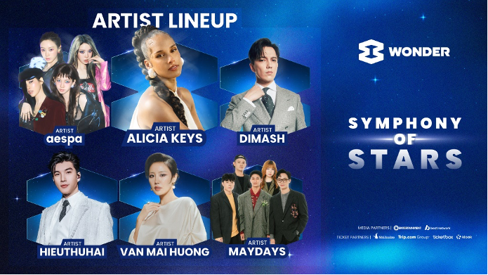 Alicia Keys, aespa, Dimash cùng dàn sao Việt “đổ bộ” 8Wonder Winter 2025 - ảnh 1