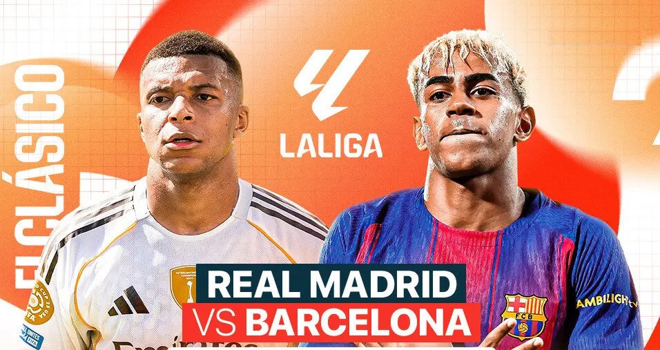 Nhận định trận đấu Real Madrid vs Barcelona, 22h15 ngày 26.10: Kinh điển của Yamal hay Mbappe? - ảnh 1