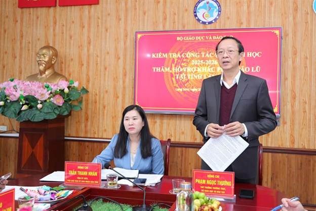 NXBGDVN chung tay ủng hộ ngành giáo dục Lạng Sơn - ảnh 1