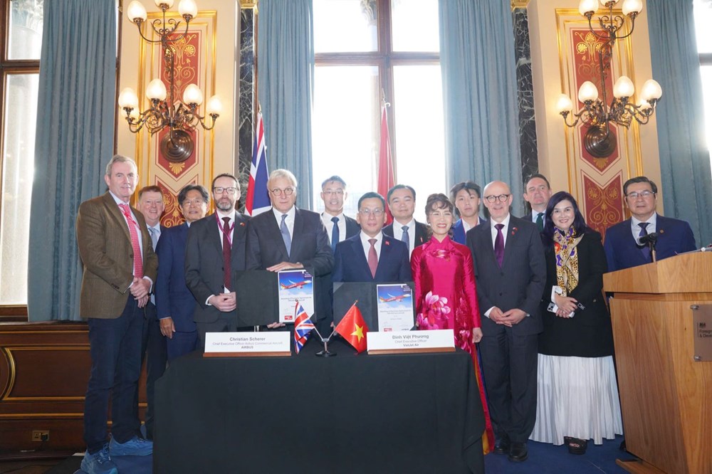 Vietjet đặt mua 100 tàu bay Airbus A321neo, đánh dấu cột mốc mới trong quan hệ hợp tác Việt Nam – Vương quốc Anh - ảnh 2