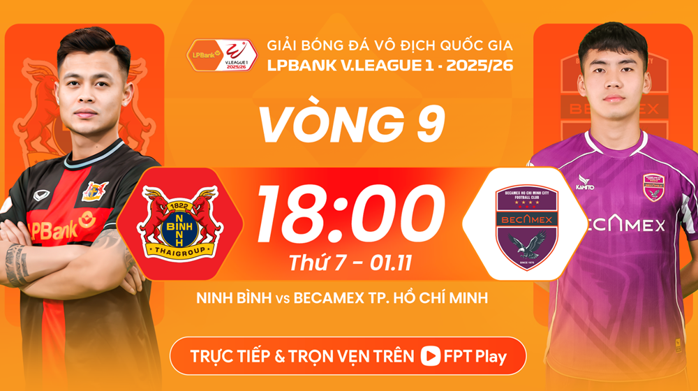 Nhận định trận đấu Ninh Bình vs Becamex TP.HCM, 18h00 ngày 1.11: Xây chắc ngôi đầu - ảnh 1
