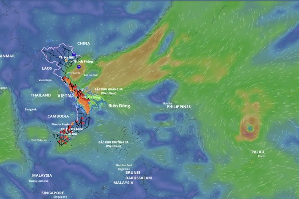 Áp thấp nhiệt đới có thể mạnh lên thành bão số 13, hướng vào miền Trung đầu tuần tới - ảnh 1