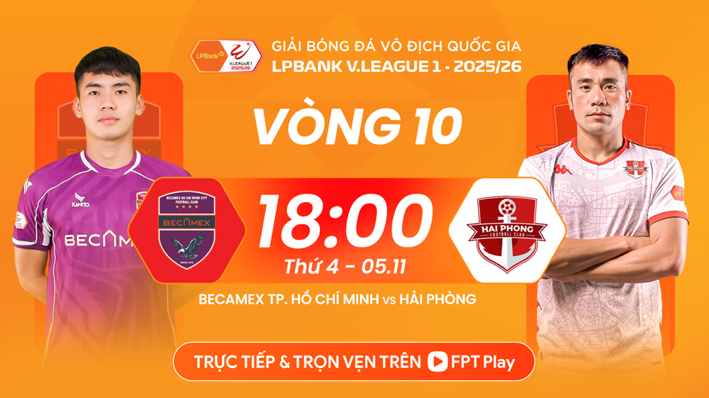 Nhận định trận đấu Becamex TP.HCM vs Hải Phòng, 18h00 ngày 5.11: Nối dài mạch bất bại - ảnh 1