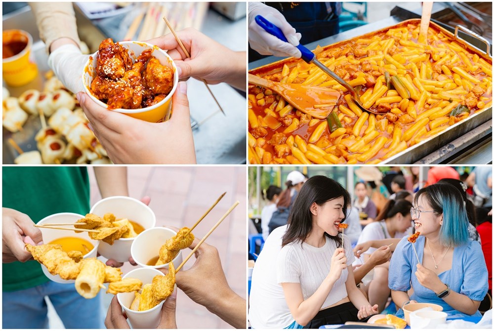 Lễ hội ẩm thực Hàn Quốc K-Food Fair lần đầu tiên tổ chức tại Hải Phòng, thu hút hàng trăm nghìn lượt khách tham gia - ảnh 2