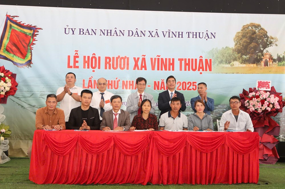 Vĩnh Thuận khai hội rươi 2025: Từ sản vật phù sa đến di sản văn hóa - ảnh 1