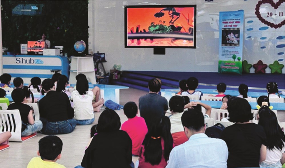 “Chủ nhật xanh” của thiếu nhi cùng chuyên đề Điện ảnh “Phim hoạt hình với trẻ thơ” - ảnh 2