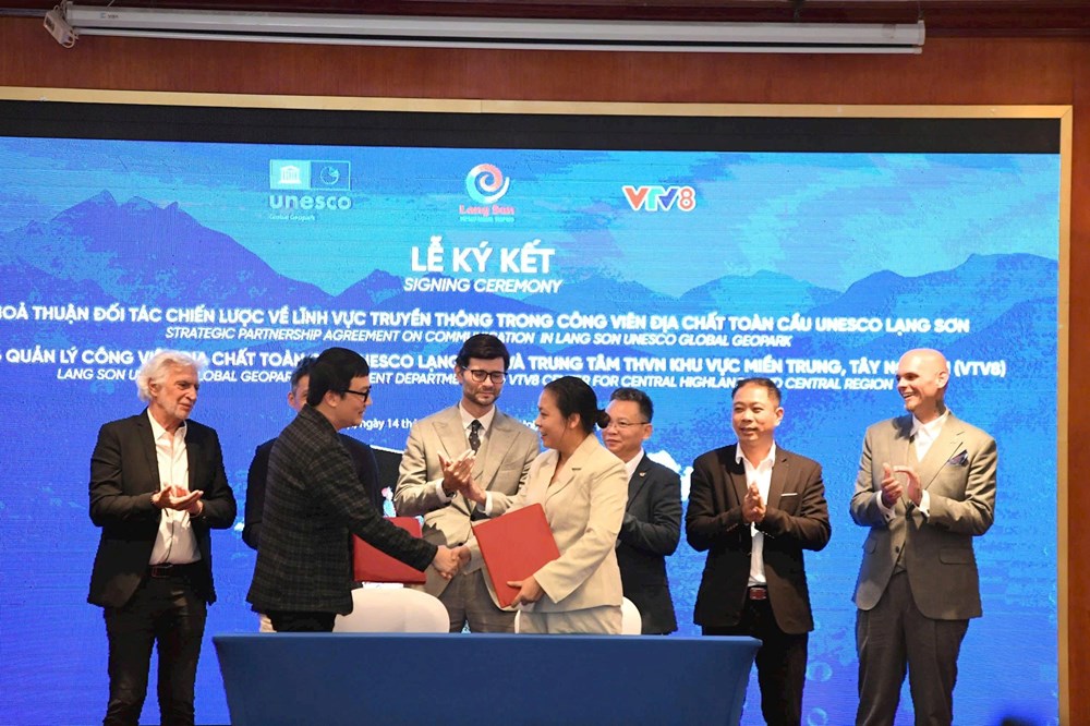 Lạng Sơn thúc đẩy hợp tác phát triển Công viên địa chất toàn cầu UNESCO - ảnh 3