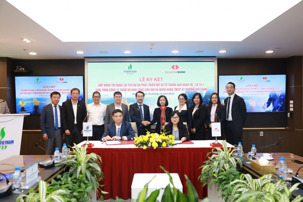 PVEP ký kết hợp đồng tín dụng cho dự án Phát triển mỏ Sư Tử Trắng giai đoạn 2B - ảnh 3