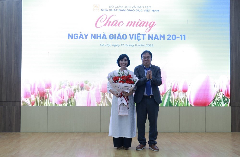 Nhà xuất bản Giáo dục Việt Nam kỷ niệm Ngày Nhà giáo Việt Nam 20.11 - ảnh 4