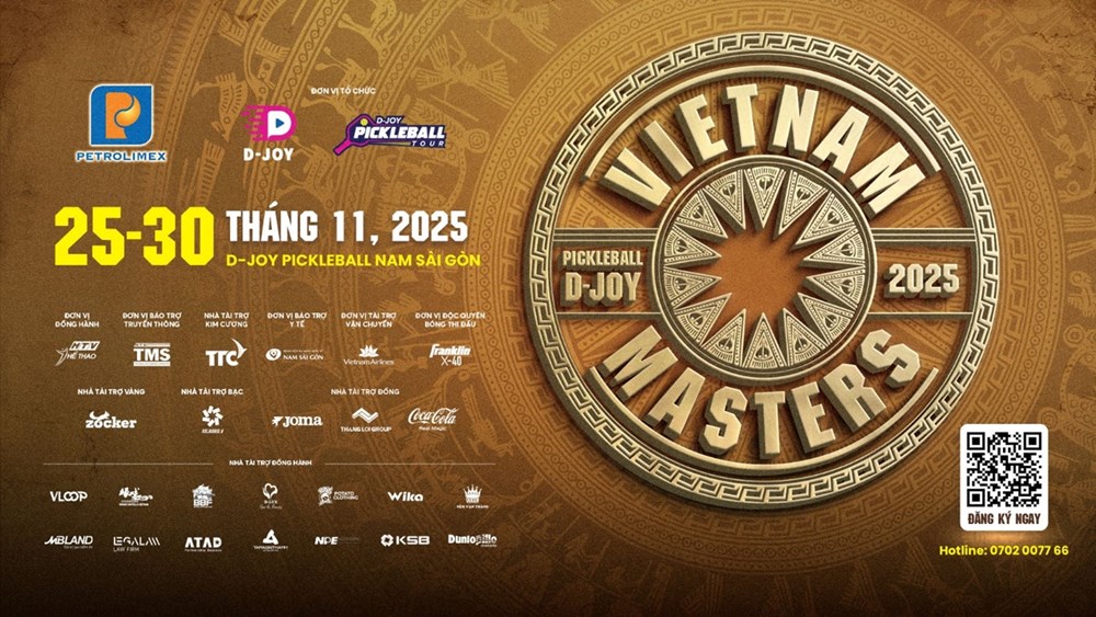 Bùng nổ Pickleball D-Joy Vietnam Masters - Petrolimex Cup - ảnh 1