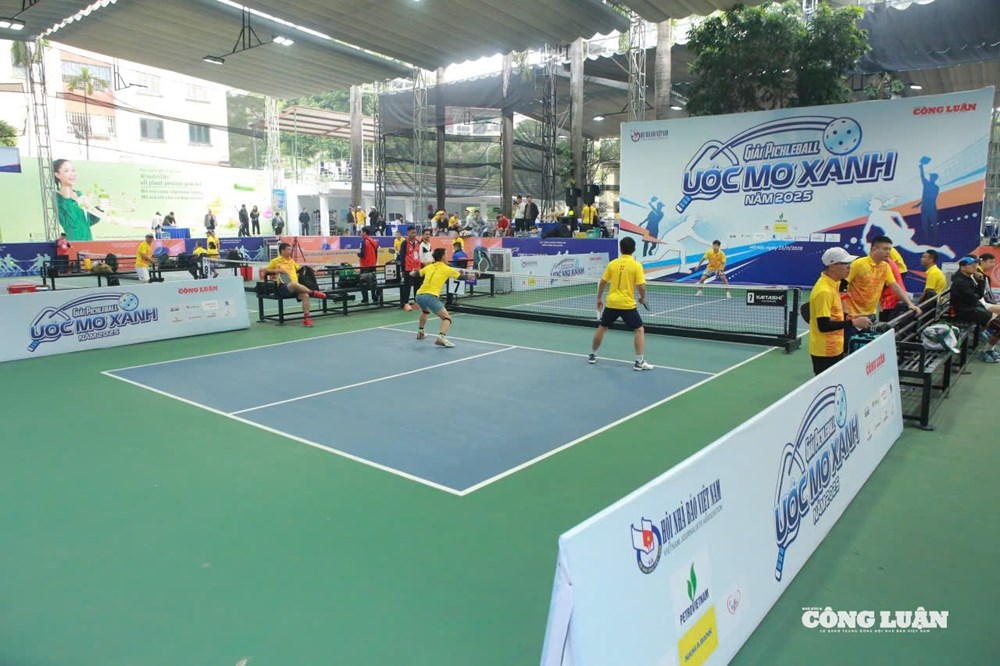 Lễ khai mạc Giải Pickleball 'Ước Mơ Xanh' 2025: Khởi đầu cho hành trình gắn kết và nhân ái - ảnh 9