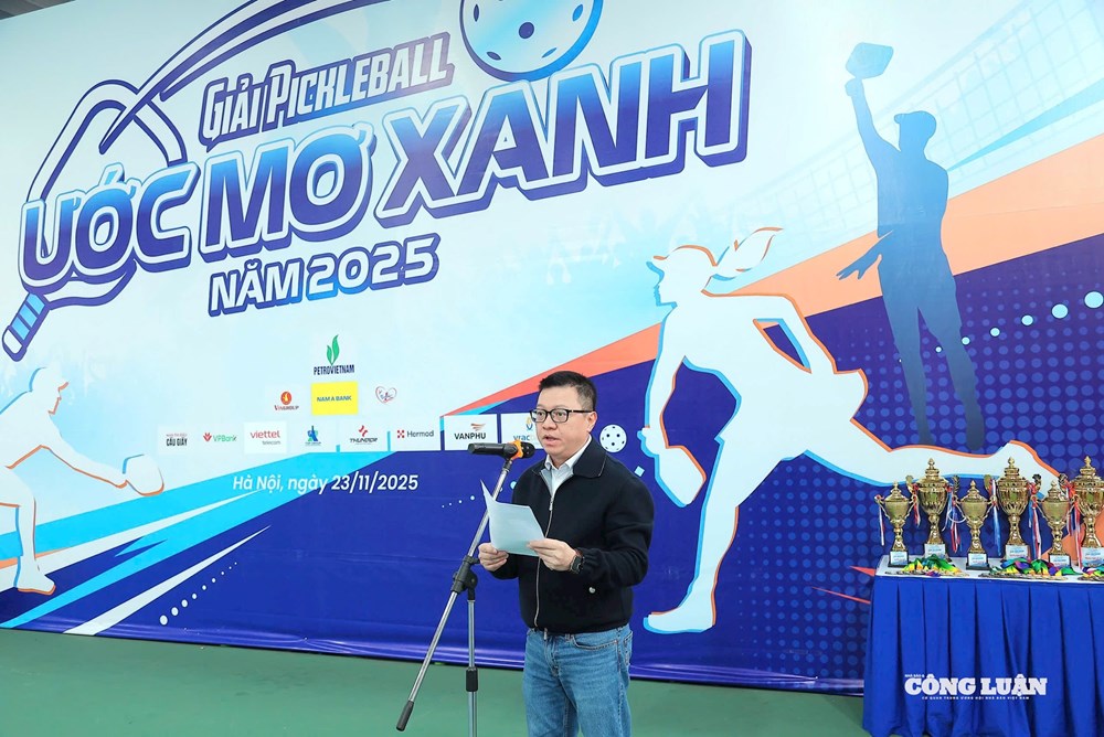 Lễ khai mạc Giải Pickleball 'Ước Mơ Xanh' 2025: Khởi đầu cho hành trình gắn kết và nhân ái - ảnh 5