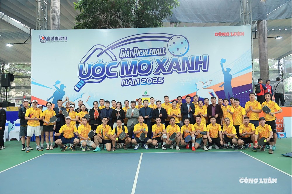 Lễ khai mạc Giải Pickleball 'Ước Mơ Xanh' 2025: Khởi đầu cho hành trình gắn kết và nhân ái - ảnh 1