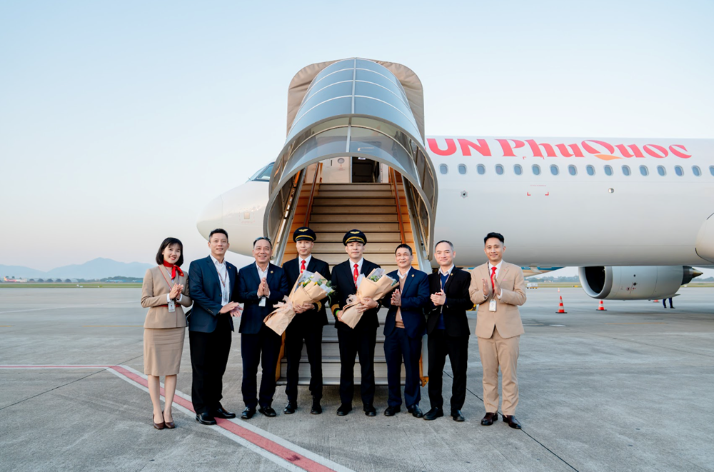 Sun PhuQuoc Airways đón tàu bay thứ tư Airbus A321NX, tăng năng lực khai thác cho mùa cao điểm cuối năm - ảnh 3