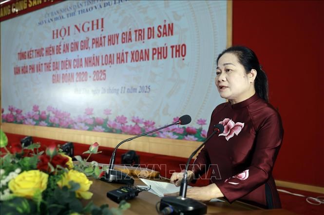 Phú Thọ phát triển sản phẩm du lịch gắn với Hát Xoan theo hướng bền vững - ảnh 1