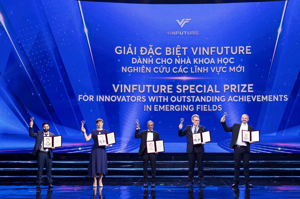 VinFuture 2025 - Vinh danh 4 công trình khoa học “Cùng vươn mình - Cùng thịnh vượng“ - ảnh 5