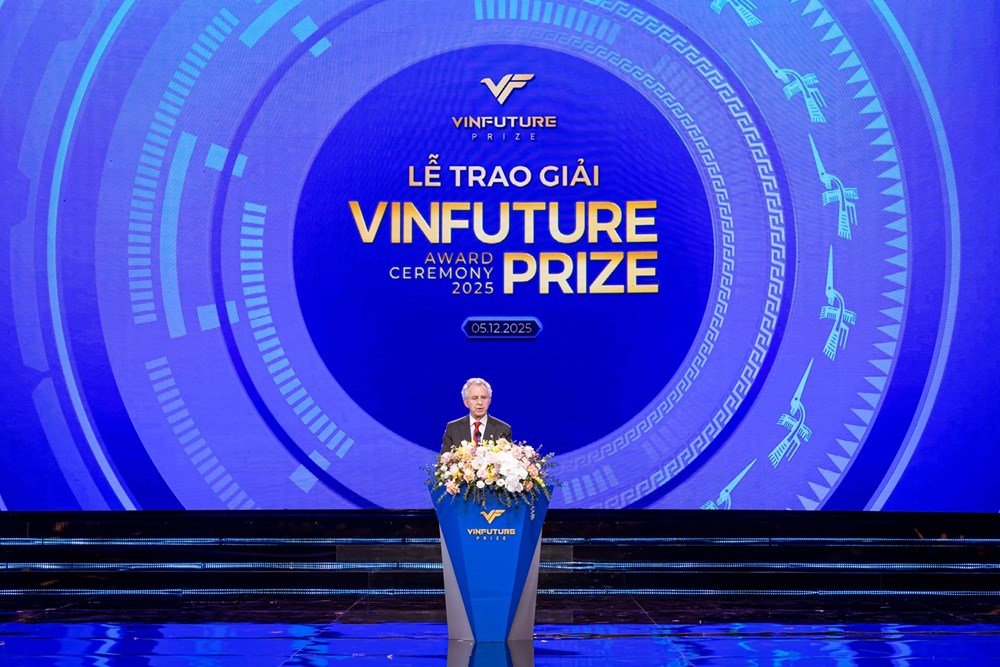 VinFuture 2025 - Vinh danh 4 công trình khoa học “Cùng vươn mình - Cùng thịnh vượng“ - ảnh 6