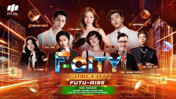 F-City Concert: Futurise – Không gian âm nhạc – công nghệ bùng nổ tại FPT City Đà Nẵng - ảnh 1