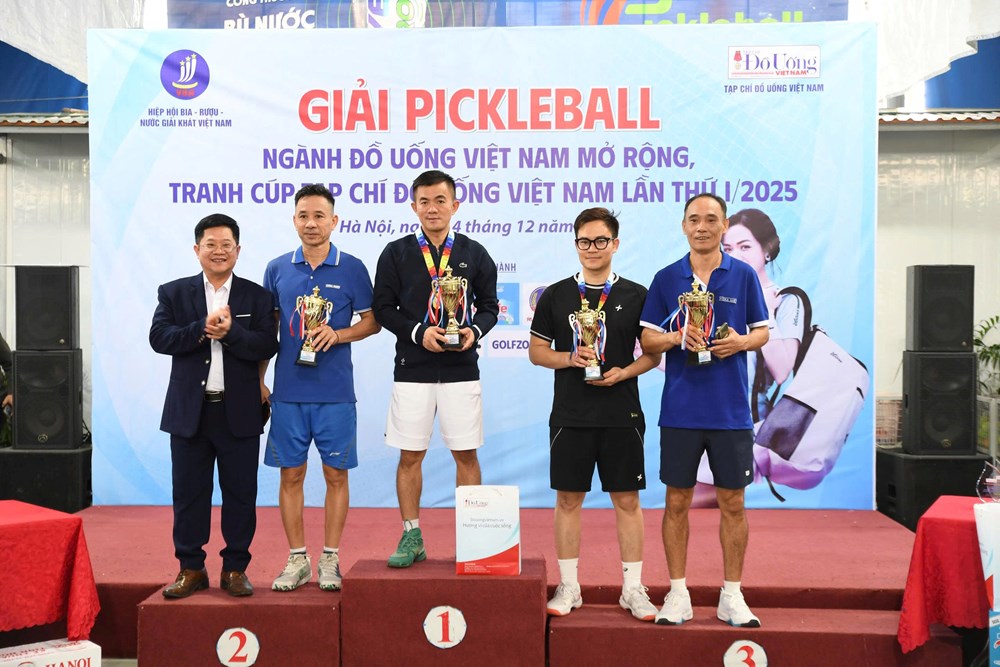 Giải Pickleball Ngành Đồ uống Việt Nam lần thứ I/2025: Lan tỏa tinh thần rèn luyện thân thể, gắn kết cộng đồng doanh nghiệp - ảnh 3