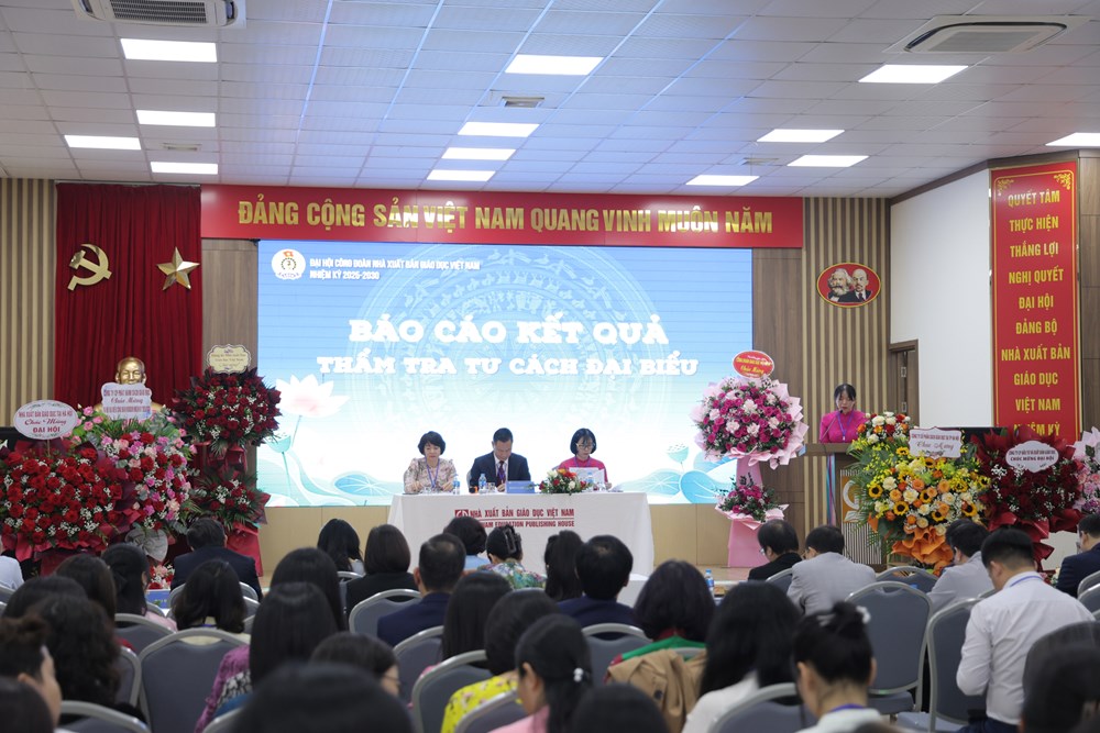 Đại hội Công đoàn Nhà xuất bản Giáo dục Việt Nam lần thứ XII: Kỷ cương - Sáng tạo - Đột phá - Phát triển - ảnh 1