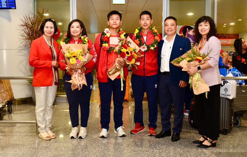 U22 Việt Nam rạng rỡ ngày trở về sau chiến dịch SEA Games 33 lịch sử - ảnh 16