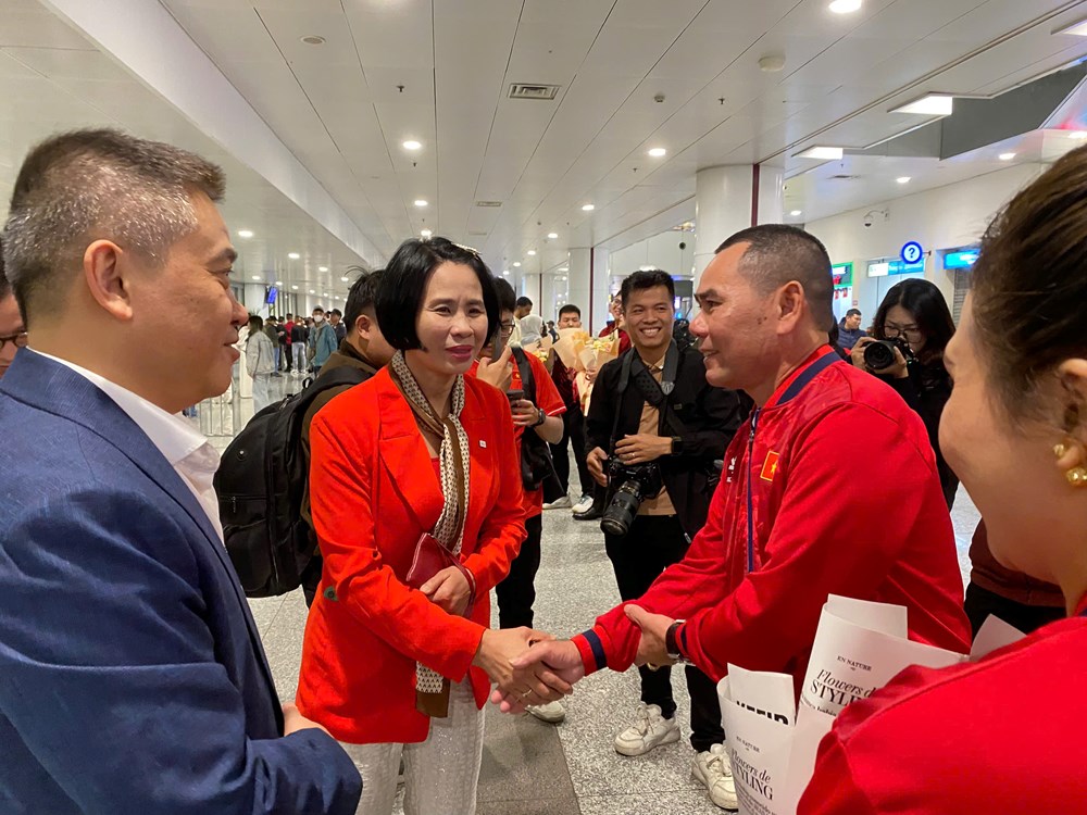 U22 Việt Nam rạng rỡ ngày trở về sau chiến dịch SEA Games 33 lịch sử - ảnh 6