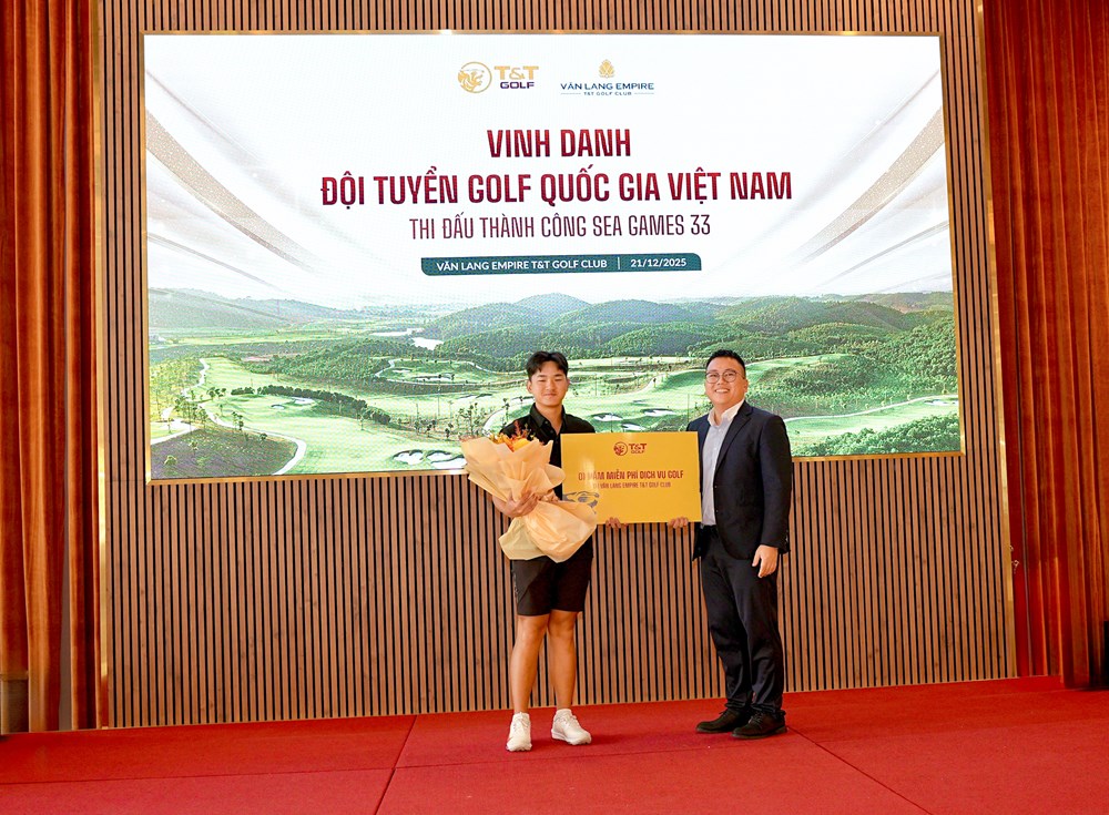 T&T Golf và Vietravel Airlines vinh danh, tiếp sức Đội tuyển Golf Quốc gia Việt Nam sau SEA Games 33 - ảnh 2