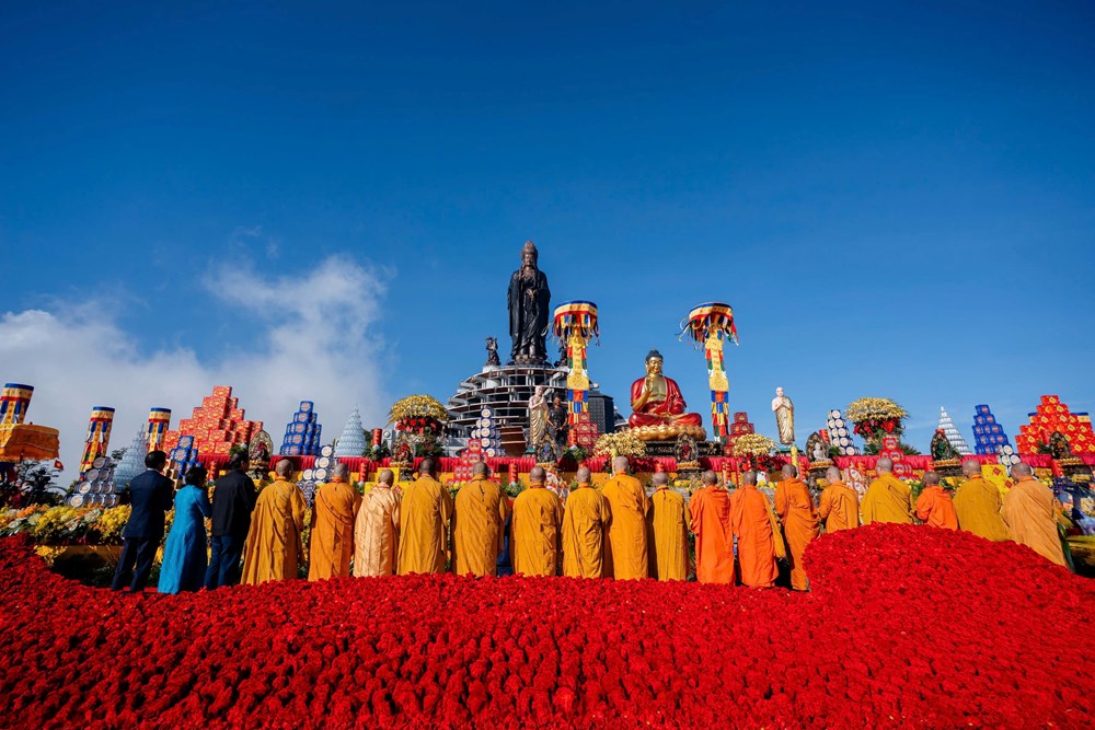 Đại lễ Cầu quốc thái dân an được tổ chức quy mô trên đỉnh núi Bà Đen, Tây Ninh - ảnh 2