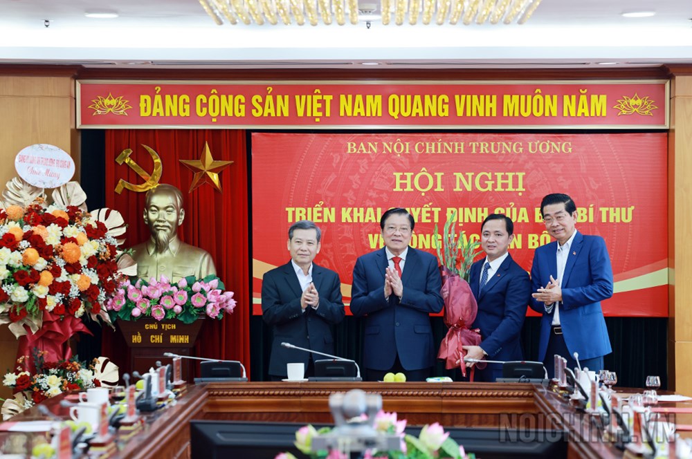 Đồng chí Nguyễn Xuân Trường được bổ nhiệm giữ chức Phó Trưởng Ban Nội chính Trung ương - ảnh 6