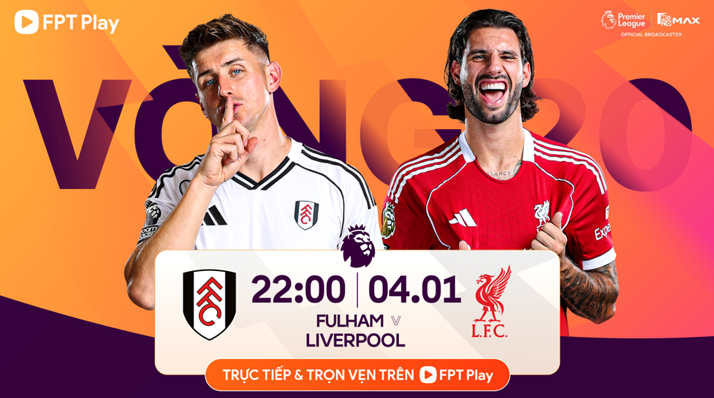 Link xem trực tiếp Ngoại hạng Anh: Fulham vs Liverpool, 22h00 ngày 4.1 - ảnh 1